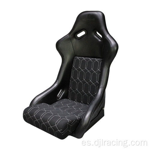 Asiento de carreras de cubos de autos de automóviles, asiento de carreras de fibra de carbono